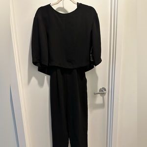 Zara black jumpsuit XS